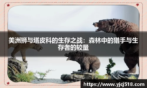 美洲狮与塔皮科的生存之战：森林中的猎手与生存者的较量